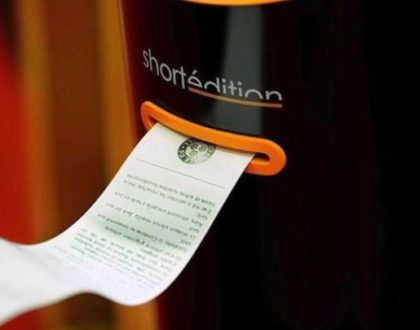 The Short Story Dispenser shows print is not dead at CES 2018     - CNET