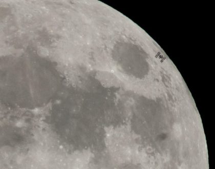 NASA spots spectacular ISS transit across the full moon     - CNET