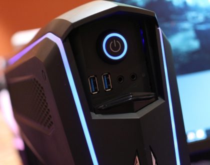 Show the Zotac Mek 1 who's boss at CES by poking it in the eye     - CNET