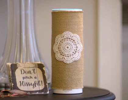 If Alexa was Southern, you could get a burlap-and-lace Echo     - CNET